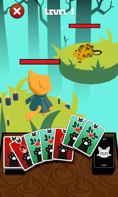 猫和卡牌截图2